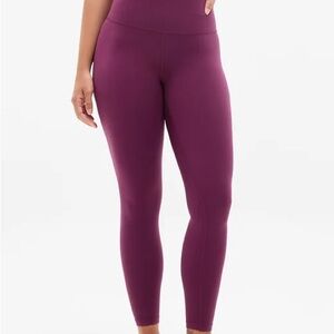 Athleta Elation Ultra High Rise Legging- Plum